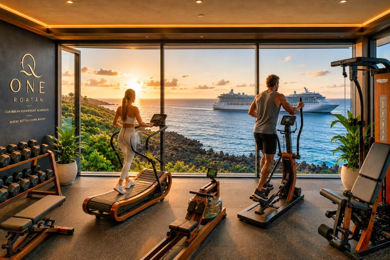 Movement and recovery in the on-site gym
